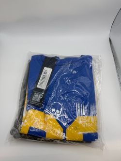 Rockstar Original Boys Beau Royal Blue/Tree Camo T-Shirt/Denim Short Set (Size 10)