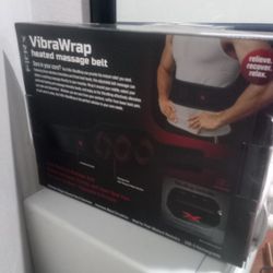 FitRX  VIBRA WRAP HEATED MASSAGE BELT