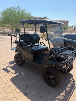 Lifted Club Car Precedent – RoyPow Lithium – 4 Passenger