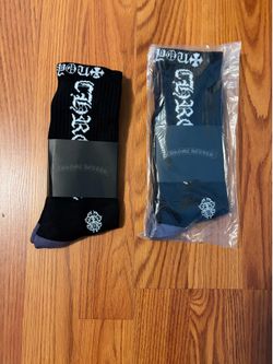 Chrome Hearts black socks