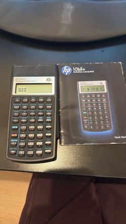 HP 10bII+ Financial Calculator