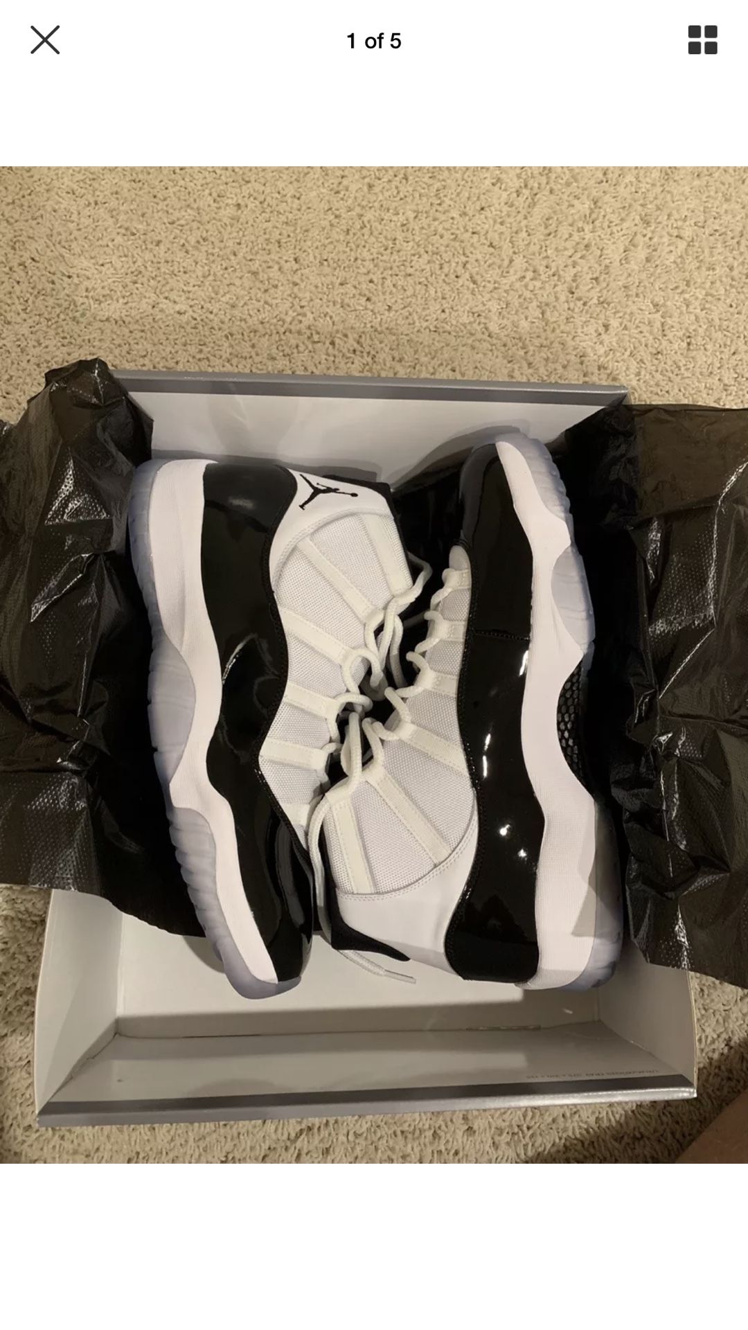 Jordan 11 Concord 2018 sz 12