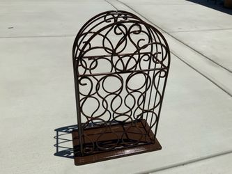 Iron Wine Rack