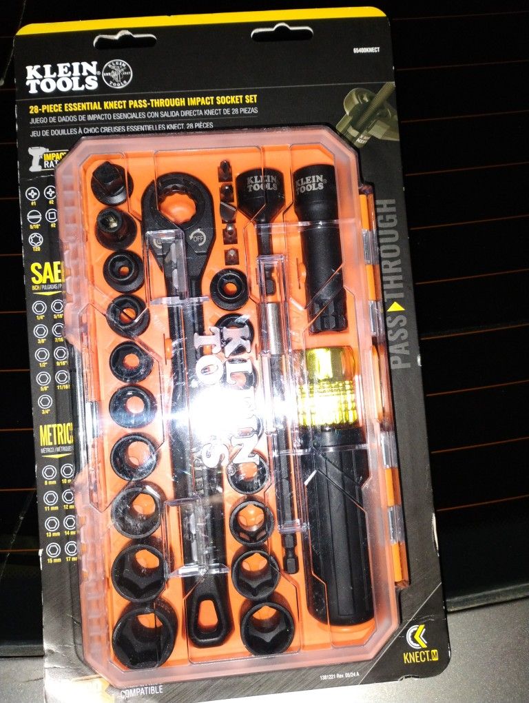 Klein 28 Piece Socket Set