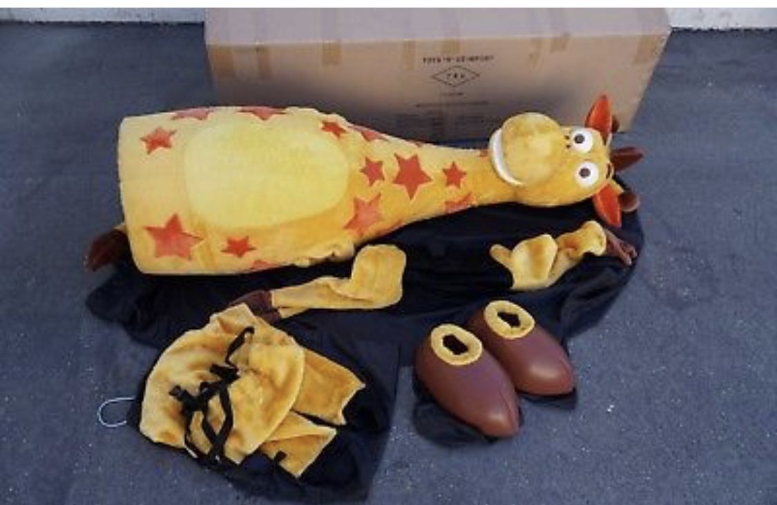 Toys r us Geoffrey costume.