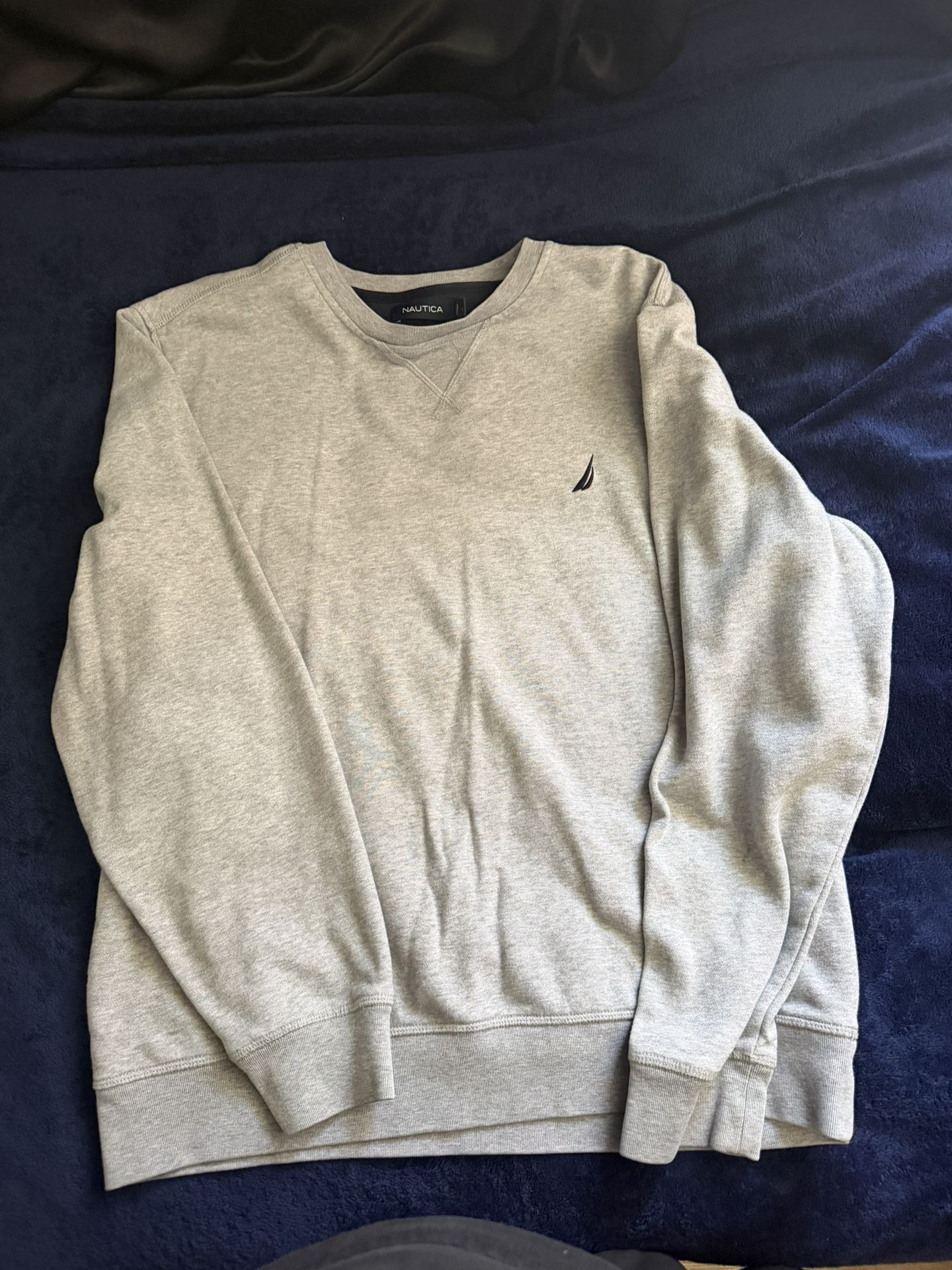 Nautica Grey Crew Neck Sweatshirt