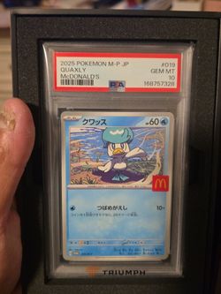 Japanese quaxly psa 10' McDonald's promo
