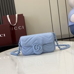 A blue bag