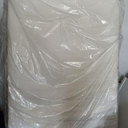 IKEA MEMORY FOAM QUEEN MATTRESS & BOX SPRING