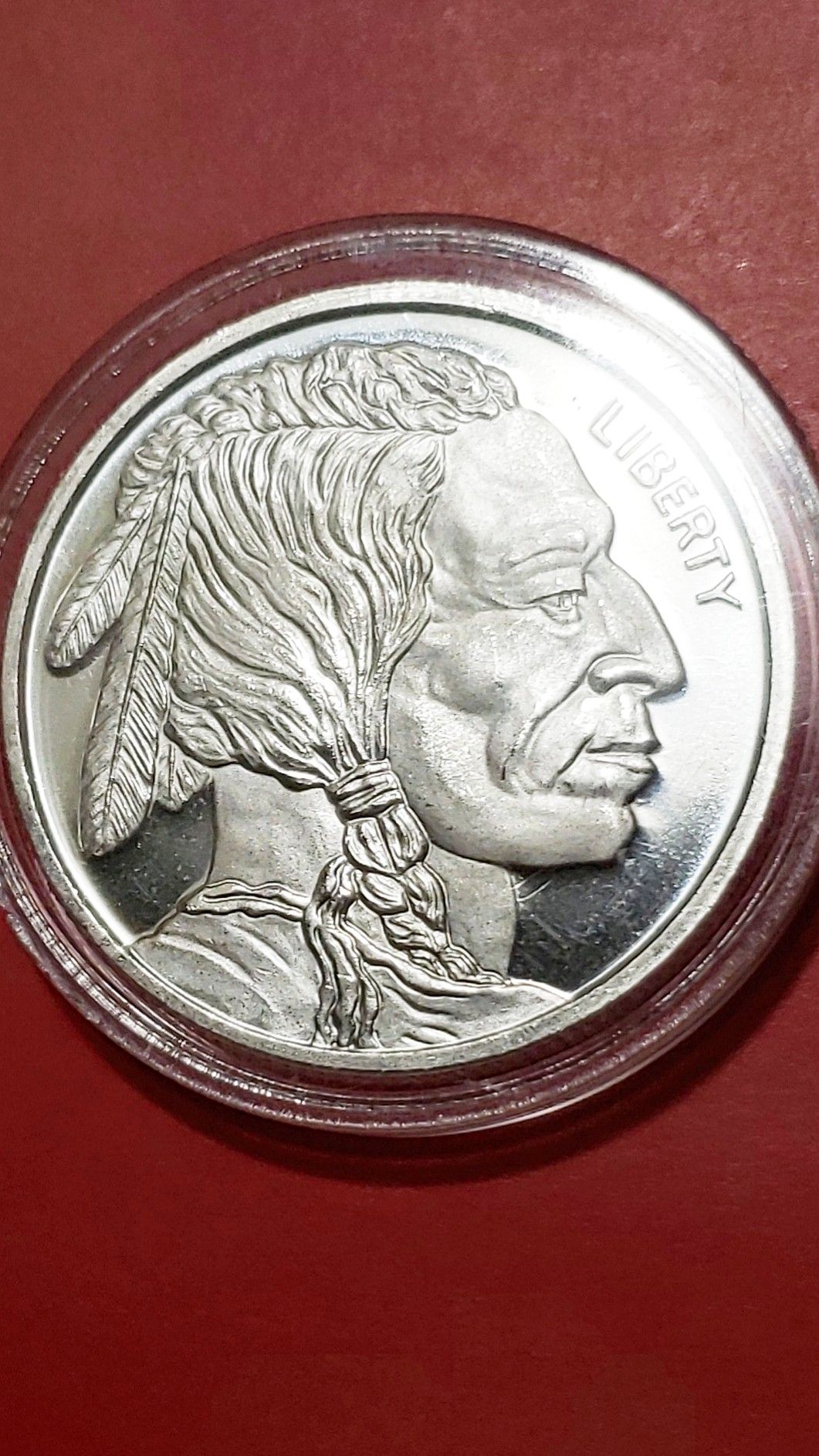 SILVER 1OZ .999 BUFFALO STYLE