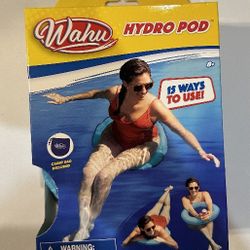 Wahu 21-Inches x 21-Inches Blue Inflatable lounger  NIB