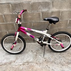 Pink And White Bike Bicycle Brand Trouble Kent Freestyle 20 Size Rims Huffy 