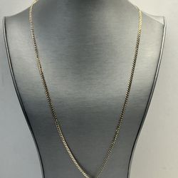 Gold Chain 14k 26 Inches 0.4mm #1831