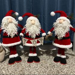 Plush Cottage Standing Santa 