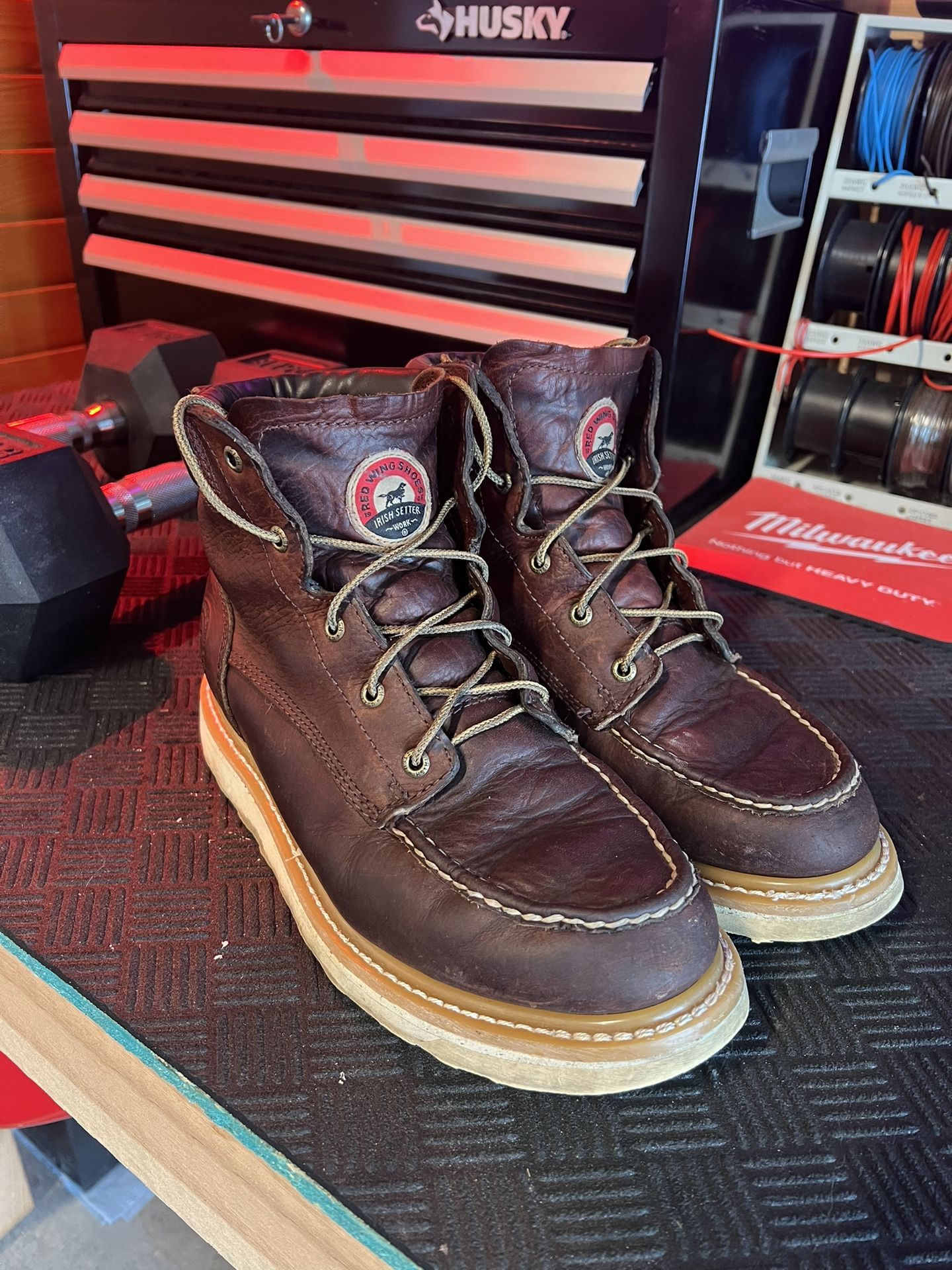 Red Wing Irish Setter Work Boots Men’s 10.5