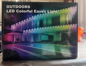 Outdoors LED colorful ravages light 500 ft new open box
