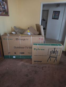 Sylvox 55inch waterproof outdoor TV w/stand