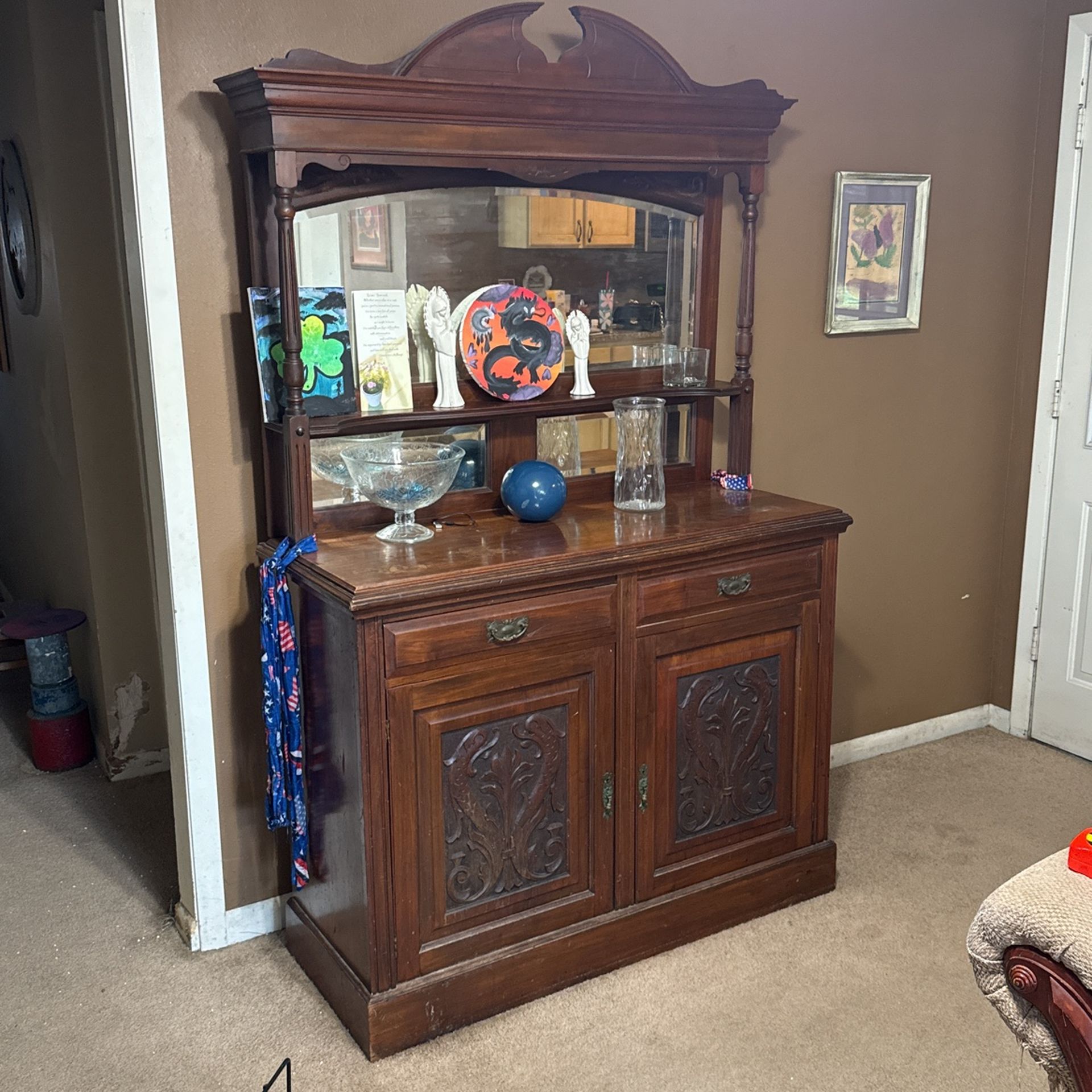 Antique Hutch