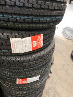 New set of tires 205 75 15 st