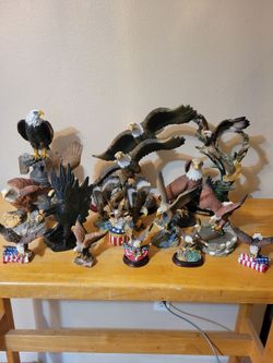 Bald Eagle Statue/Figurines Collection  2 of 2