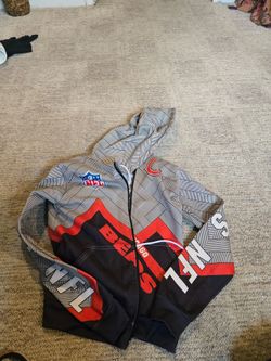 NFL Chicago Bears Zip-Up Hoodie Mens Medium