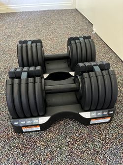 Adjustable Dumbbell Weights