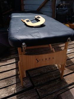 Massage table