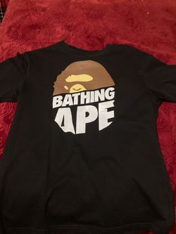 Bape Tee Brown ape head