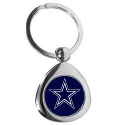Dallas Cowboys Teardrop Key Chain