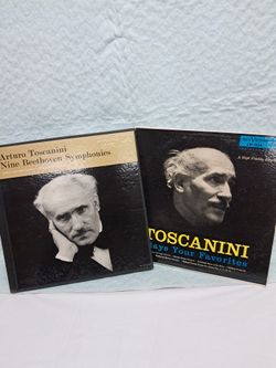 Toscanini: "9 Beethoven Symphonies" & "Plays Your Favorites"
