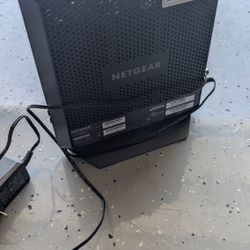 Netgear Modem And Wireless Router