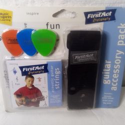 Brand New First Act Discovery Guitar Accessory Pack 