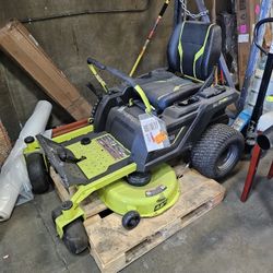 ryobi zt480ex Lawn Mower Ride On