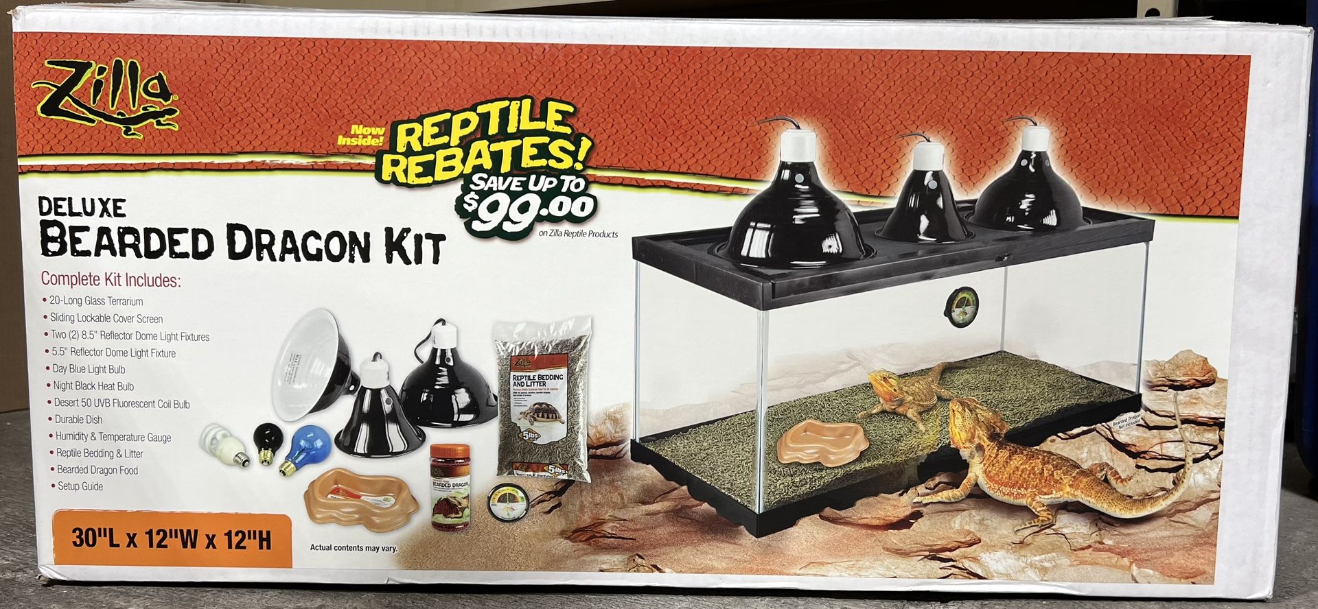 Zilla Bearded Dragon Tank Kit