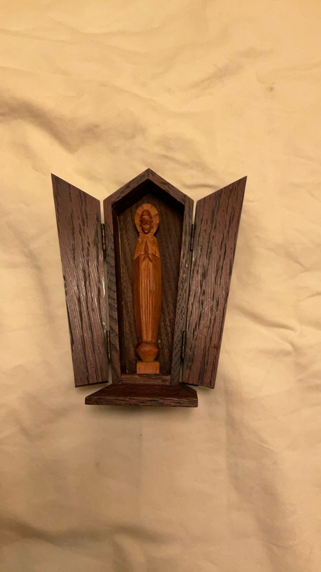 Vintage Traveling Virgin Mary