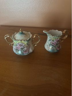 Creamer and sugar