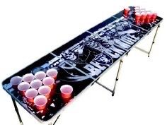 Raider beer pong table
