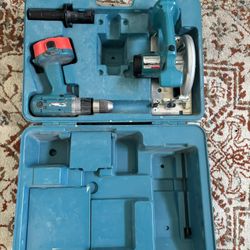 makita set skill saw and drill 