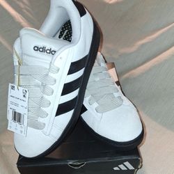 adidas Grand Court Alpha OOs Mens Size 9.5 Grey/Black IH1287