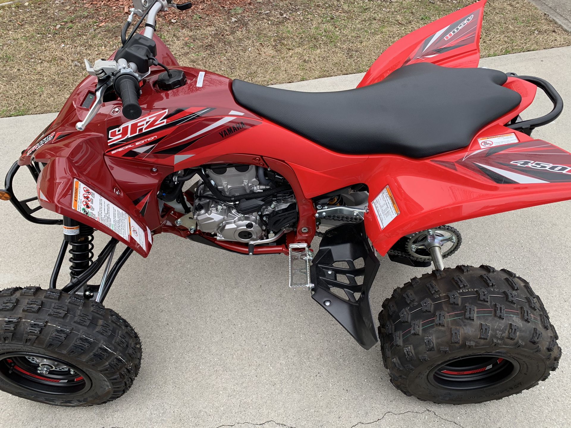 2019 YFZ 450 4-wheeler brand new