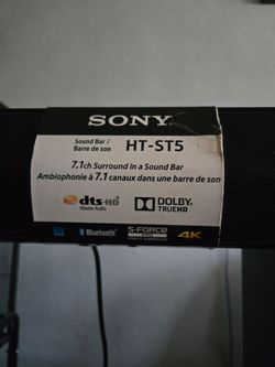 SOUND BAR SONY  7.1  CH. MOD. HT-ST5