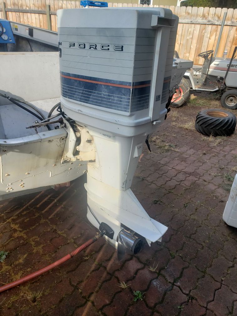 125 horse force outboard