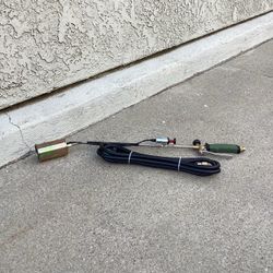 Propane Torch Kit Heavy Duty Weed Burner, with 10ft Hose Regulator Assembly