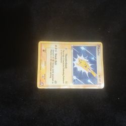 Pikachu Pokémon Card.