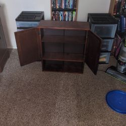 Wooden Wall Cabinet With Shelf
