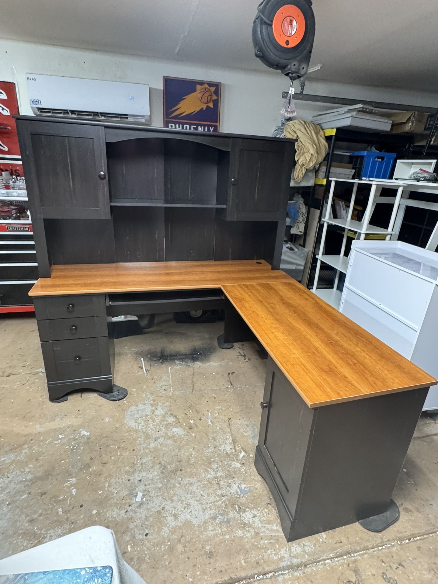 L Desk Corner Desk With Hutch That’s Removable