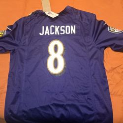 Nike Engineered Baltimore Ravens Lamar Jackson Error Jersey- Large