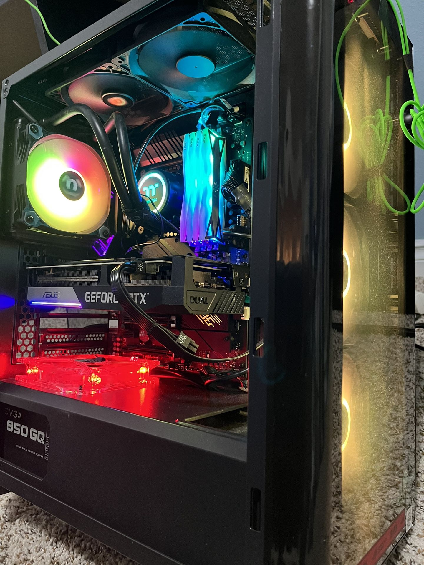 Intel i7 10700K RTX 3060 TI ROG STRIX Pre Build Gaming Computer