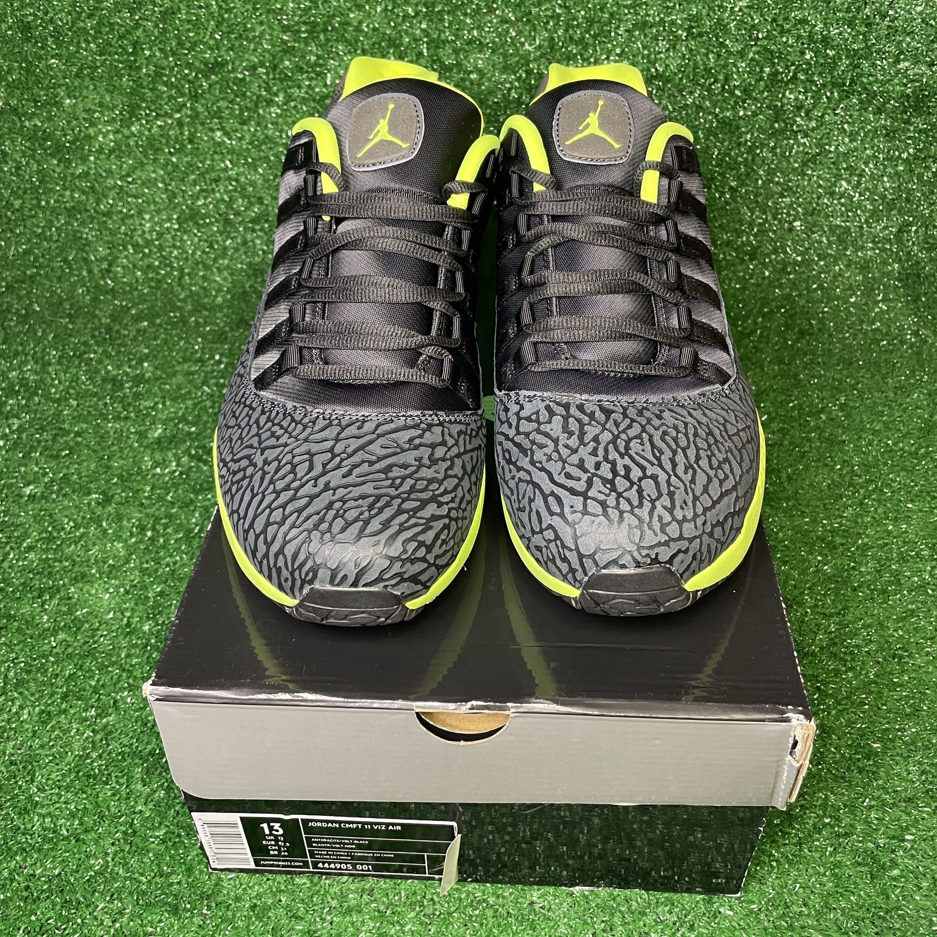 Jordan Cmft 11 Viz Anthracite/Volt-Black
