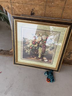 Brown Wood Frame
